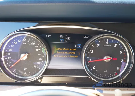 2019 Mercedes-Benz E 450 from USA, damaged, VIN WDD1J6HB0KF108182